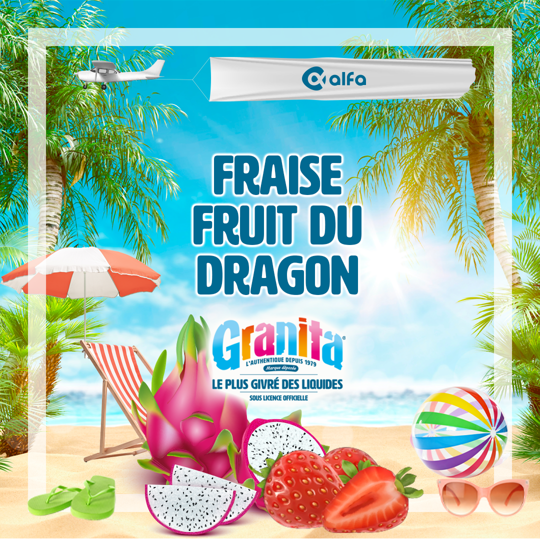 FRAISE FRUITS DU DRAGON B -  1080x1080 px
