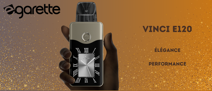 Kit Vinci E120 - Voopoo, pod puissant avec modes