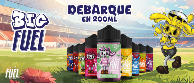 E-liquide Fruit Tropical Bubble Gum Big Fuel 200 ml