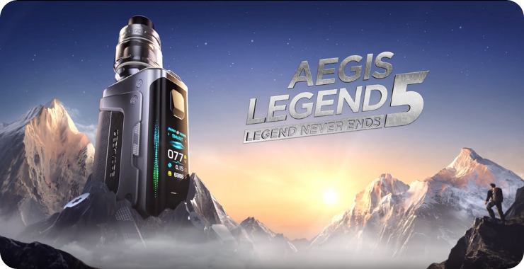 pr&eacute;sentation du kit Aegis Legend 5 de Geekvape