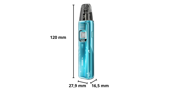 Dimensions du pod Argus Matrix de Voopoo