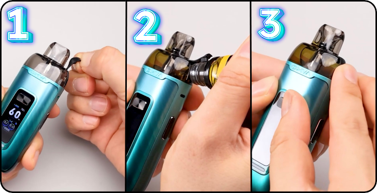 recette e-liquide hash Nouveauté 2025 / Kit Pod VPrime Oxva - 2600mAh & 60W