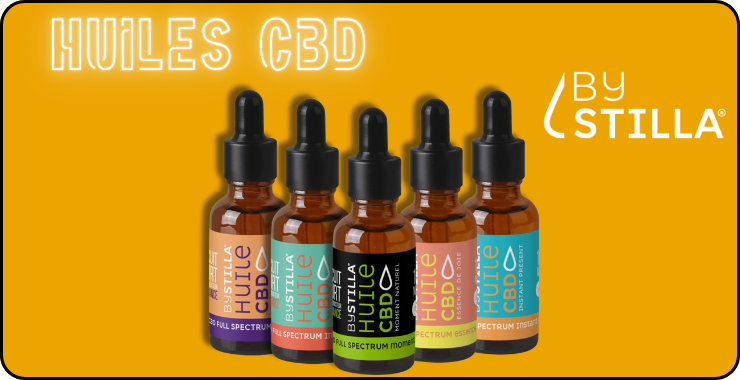 Huiles CBD By Stilla