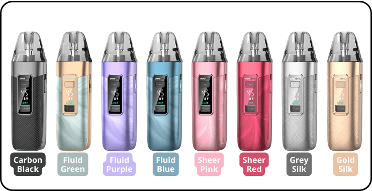 Toutes les couleurs du Luxe X3