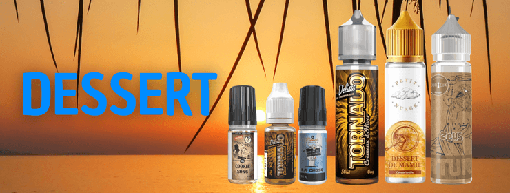 Illustration pour la famille des e-liquides gourmands.
