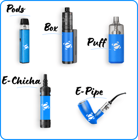 Cigarette électronique : kits, pods et e-cigarettes pour tous niveaux