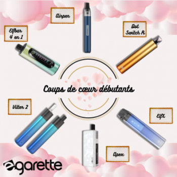 6 cigarettes électroniques pour le vapoteur débutant