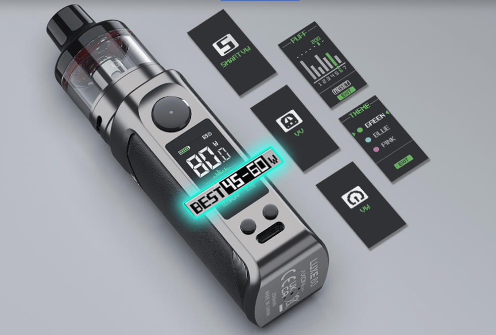 Vaporesso Luxe80 style unifie