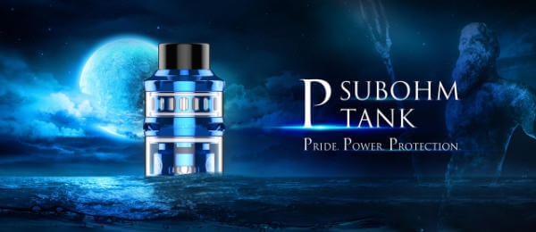 Clearo P-Subohm Geek Vape fond bleu