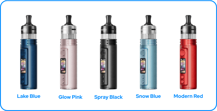 Farbvarianten des Drag H40 Pro Pods.