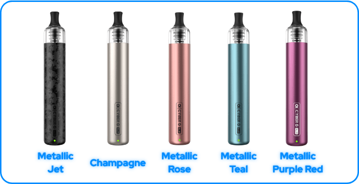 Couleurs disponibles pour le kit Cyber G Slim DTE