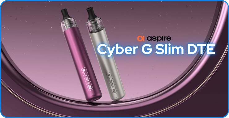 Vue générale du pod Cyber G Slim DTE d'Aspire.