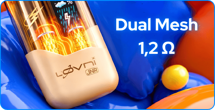 L'Ovni de JNR : résistance dual mesh de 1,2 ohm.