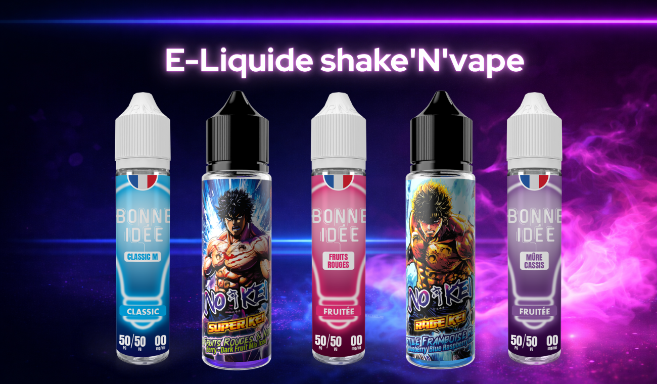 E-Liquide shake'N'vape